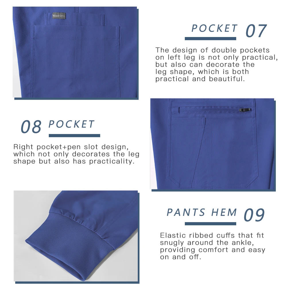 Vêtements de travail pour animaux de compagnie, ensemble de blouses pour médecins et infirmières, uniformes chirurgicaux médicaux pour femmes, accessoires de soins infirmiers cliniques, salopette de dentiste d'hôpital