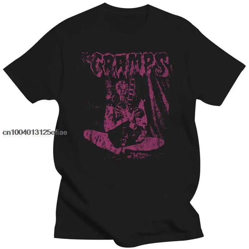 

The Cramps vintage rare T shirt faded black tee shirt Lux Interior Poison Ivy Rorschach horror punk goth