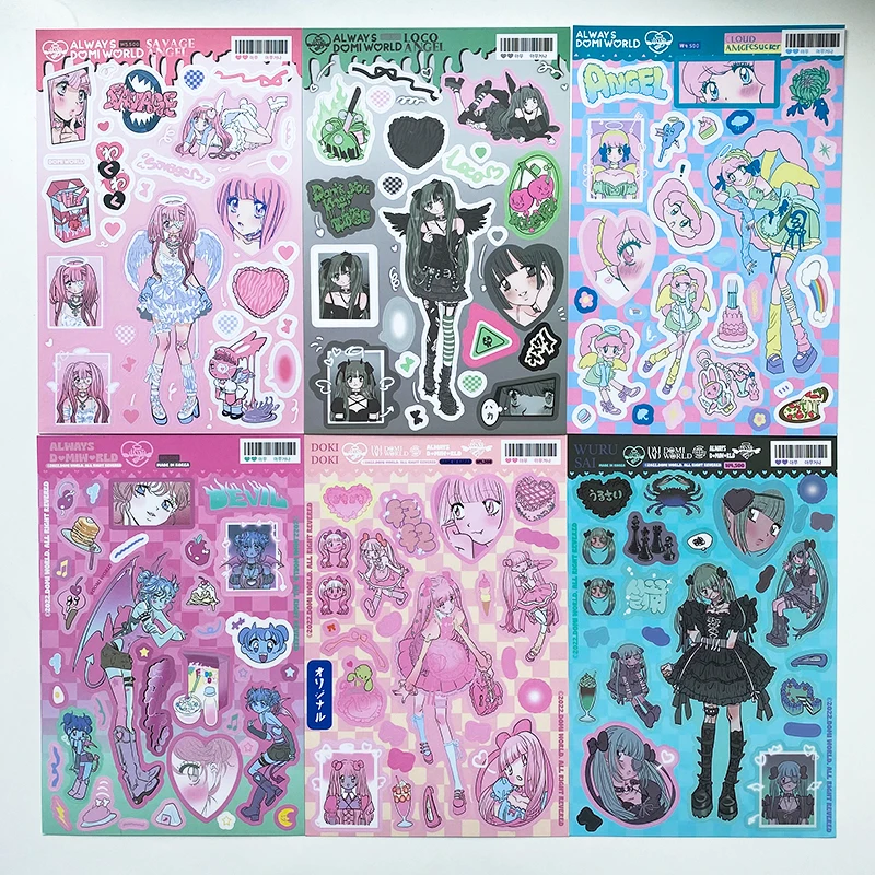 Наклейки в Корейском стиле