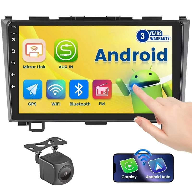 10-Inch car radio with card playback Global Positioning System /Suitable for  Wireless Universal Dashboard Stereo  Playback Host