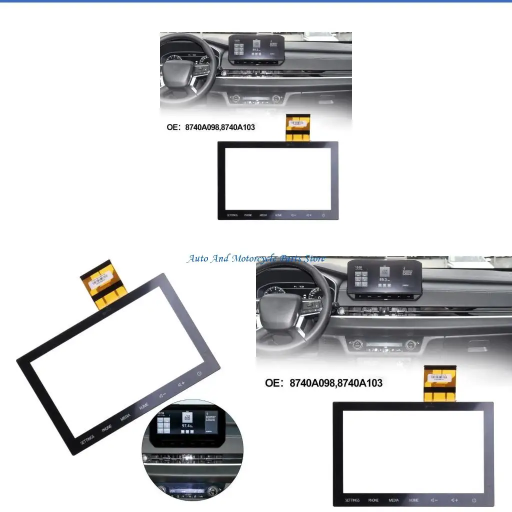 

P9FD Display Touching Screen Digitizer Assembly For Radio 8740A042 8740A100 8740A101 8740A103