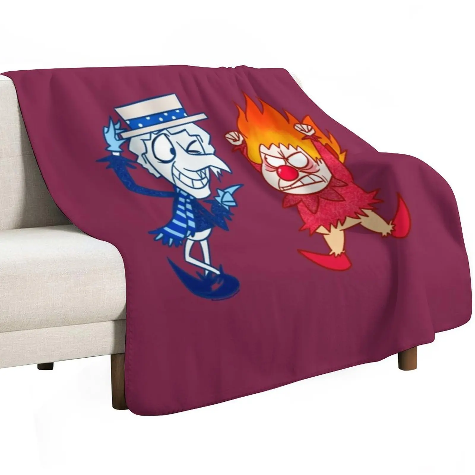 Heat Miser heat snow miser Throw Blanket Ultra Plush Cozy Blanket for Napping Sleeping