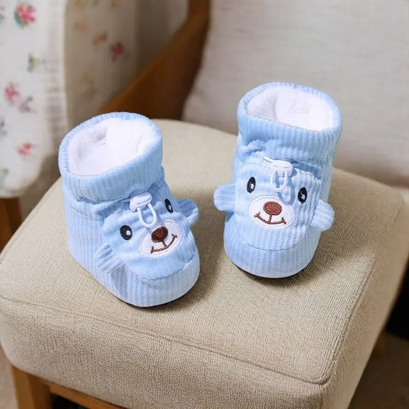 

Baby Cotton Warm Shoes for Newborn Toddler 0-6 Months Unisex Spring Autumn Winter Sock Shoes Soft Comfortable Infant Footwear​