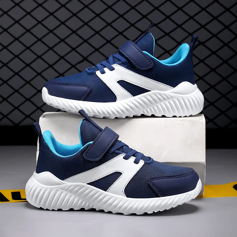 

Kids Sports Shoes Mesh Breathable Boys Children Outdoor Running Shoes Fashion Student School Sneakers walking Tenis Infantil