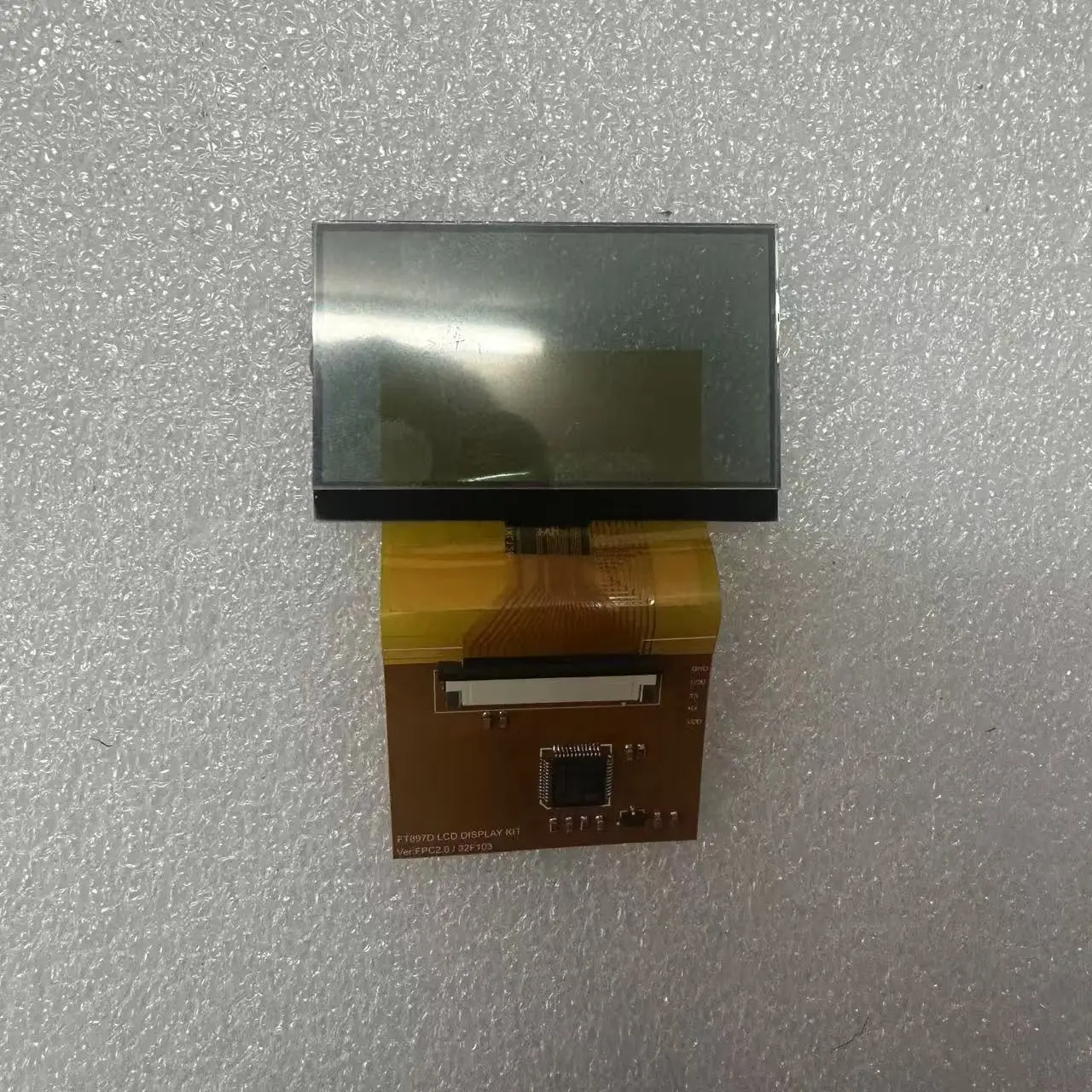 YAESU FT-897 Ft-897D LCD Display replacement part \'zebra stripes\' issue Please check the product details before purchasing