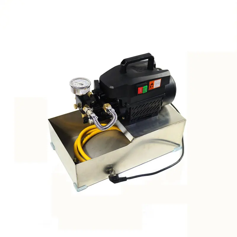 Electric pressure test pump pressure machine portable force shield LDE-25 ground plumbing pipe pressure measurement