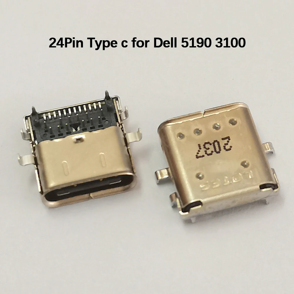 24-poliger USB-C-Buchsenanschluss, Ersatzteil für Dell 5190 3100 Tablet-Laptop-Ladeanschluss – Detail 1
