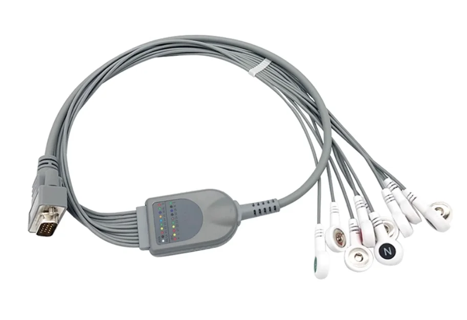 

Compatible with 3000-DX MGY-H4 Holter Lead Cable