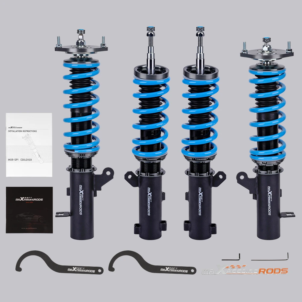 Coilover Adjustable Coilovers Shock Struts For Hyundai Tiburon Tuscani 2002-2008 24 Ways Adj. Damper Coilovers