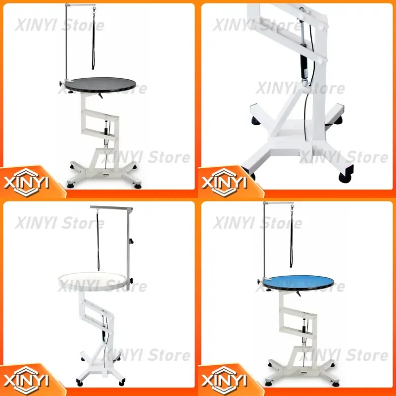 Air Pressure Lift Rotatable Cat Teddy Shearing Beauty Table for Pet Grooming Station for Small Animals Veterinary Clinic for