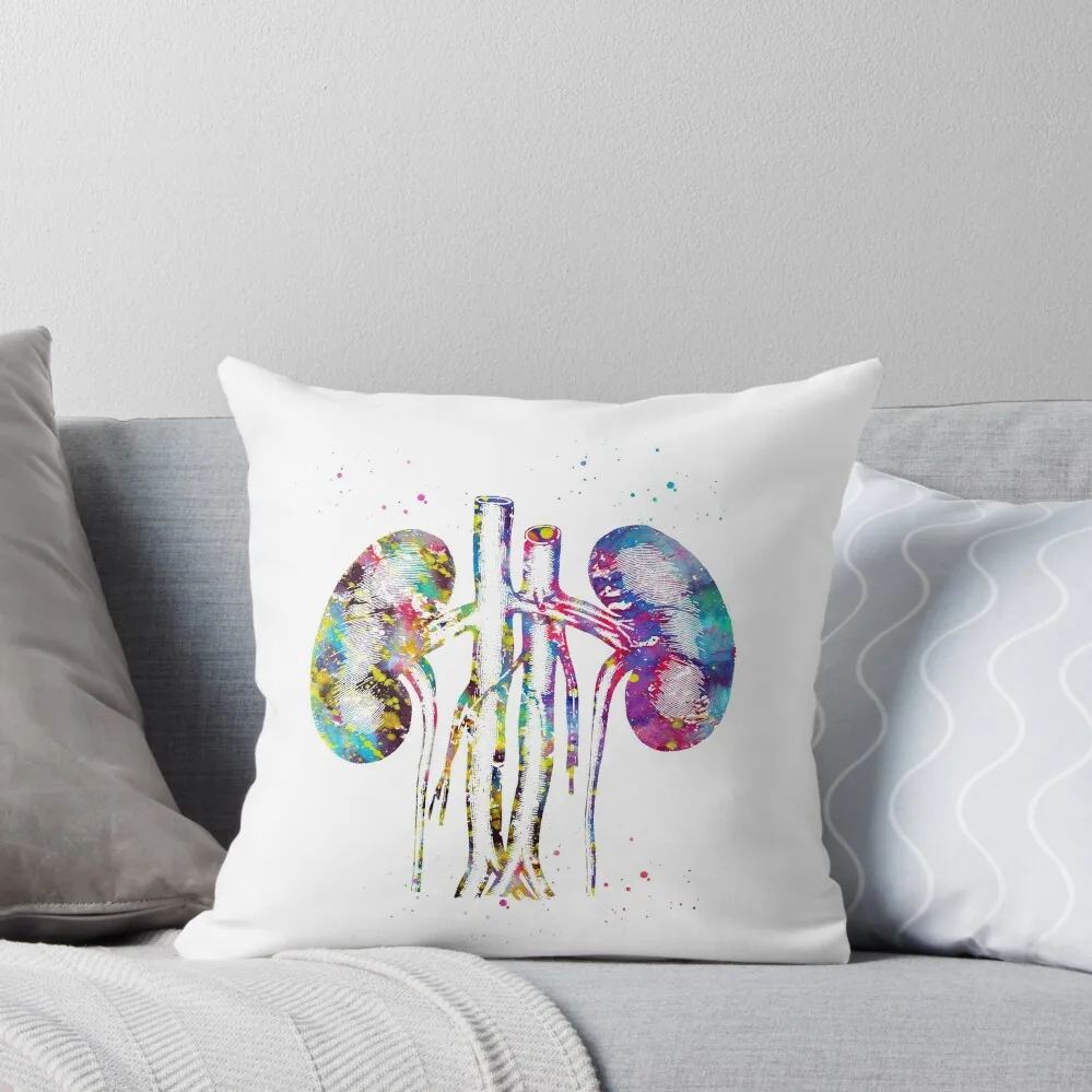 Kidneys anatomy Throw Pillow Cushion Child Christmas Covers Luxury Pillow Case pillow