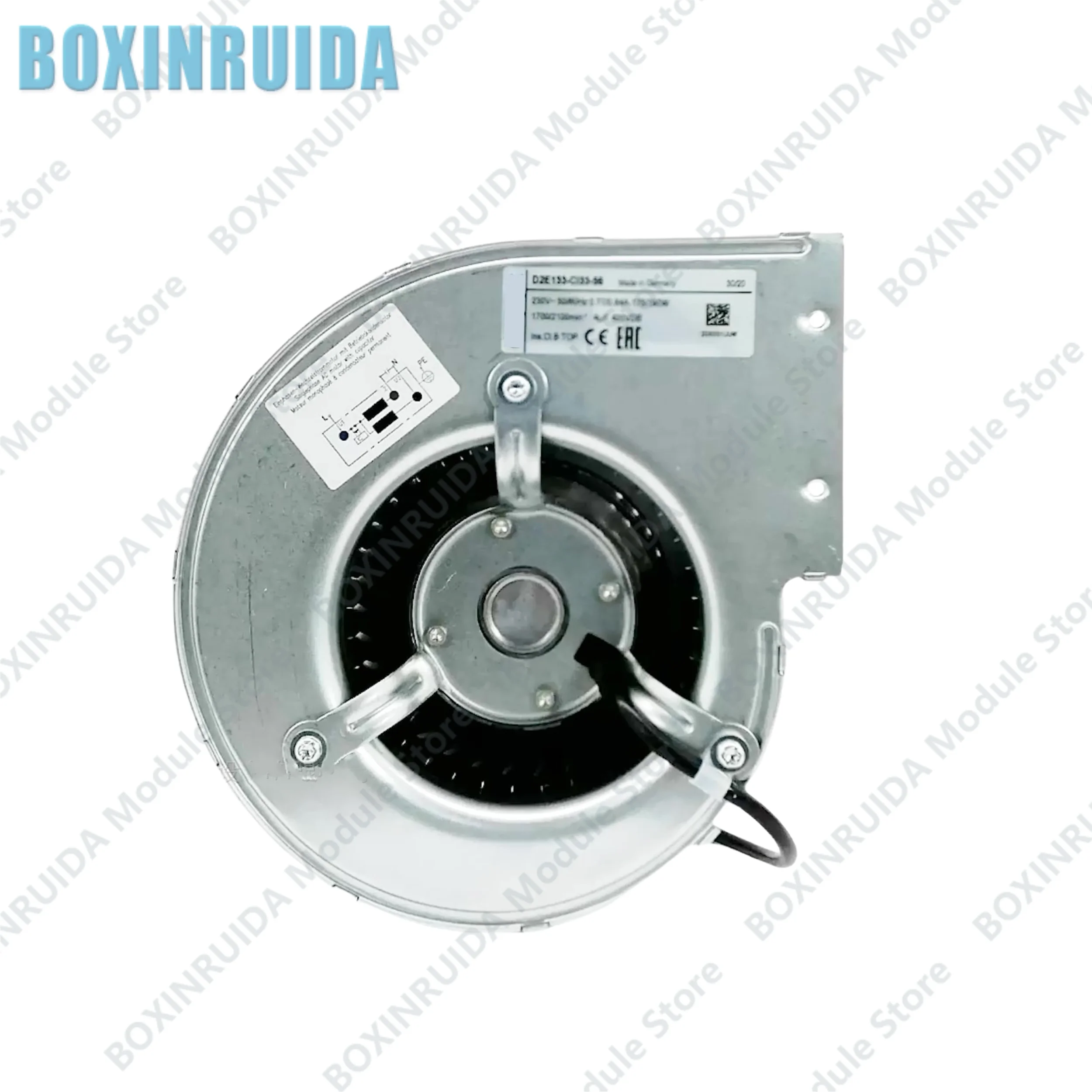 Descubra o D2E133-CI33-56: O Ventilador Centrífugo de 175W que Transforma Seu Sistema de Ventilação Industrial