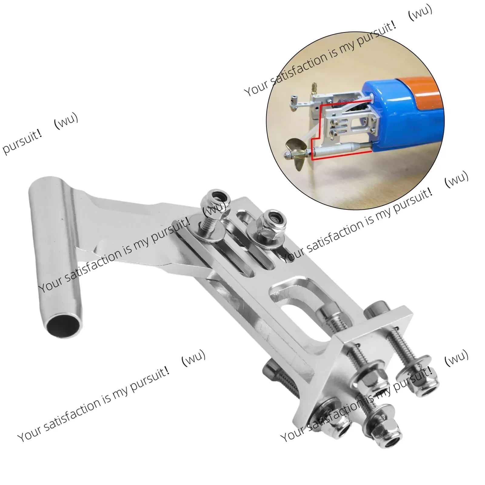 1pcs 4mm Shaft Bracket For RC Boat Adjustable Aluminum Strut For Shaft Flex Cable Nitro-Or Electric DIY RC Racing Boat Kids Toys