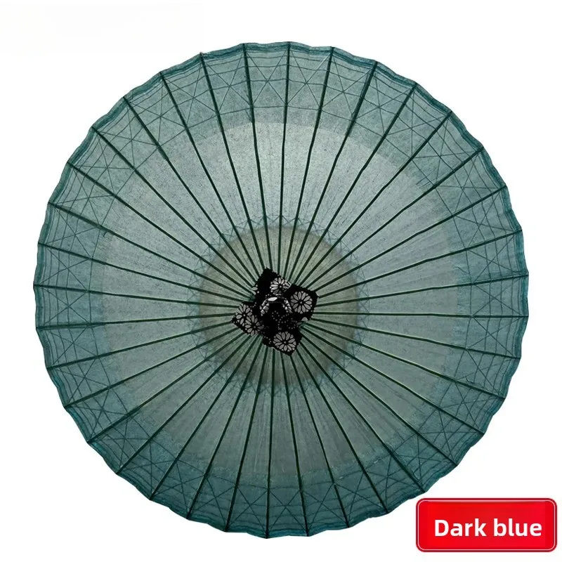 Men's And Women's Oil-Paper Umbrellas Decorative Dance Props Rainproof And Sun-Proof Traditional Chinese Style Paper Umbrella