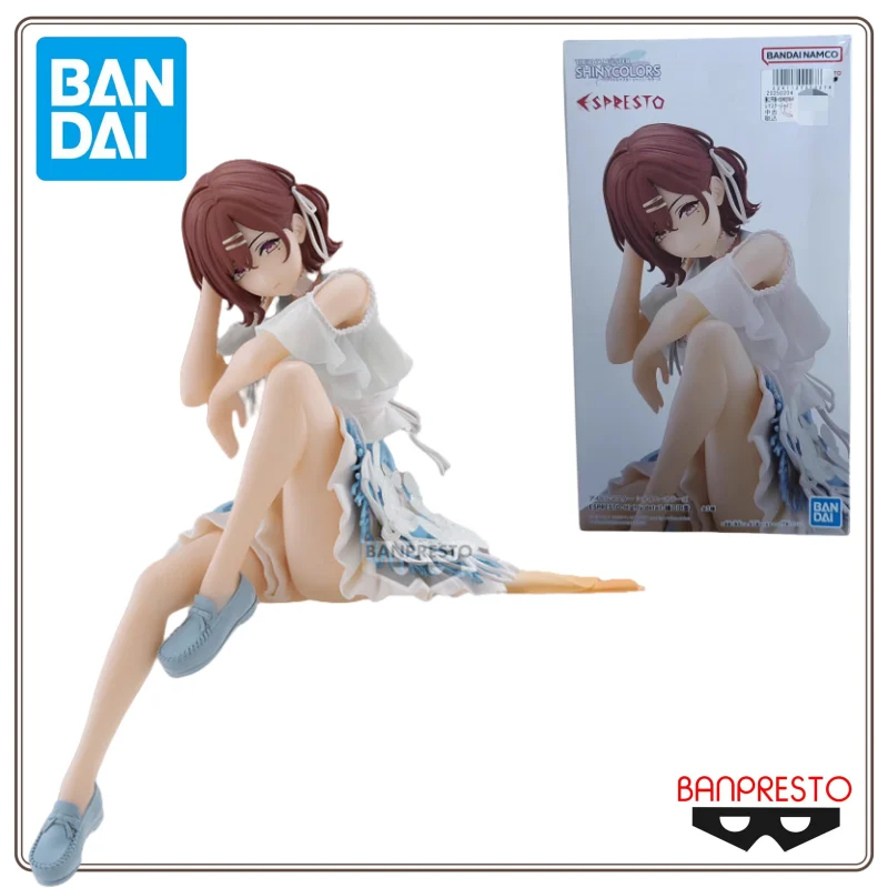 Novo em estoque Bandai BANPRESTO THE IDOLM@STER: cores brilhantes Higuchi Madoka Anime Juguetes De Modelos Coleccionables Regalos