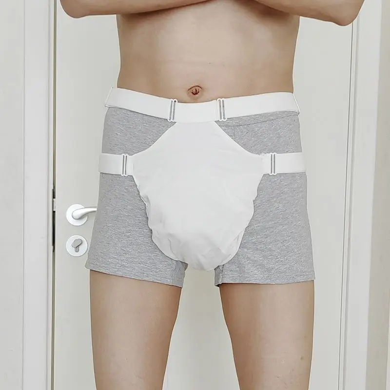 Scrotal Support Belt Men Testicular Sling Edema Fixation Anti Prolapse Cotton Lifting Brace Soft Breathable Adjustable Dedicated