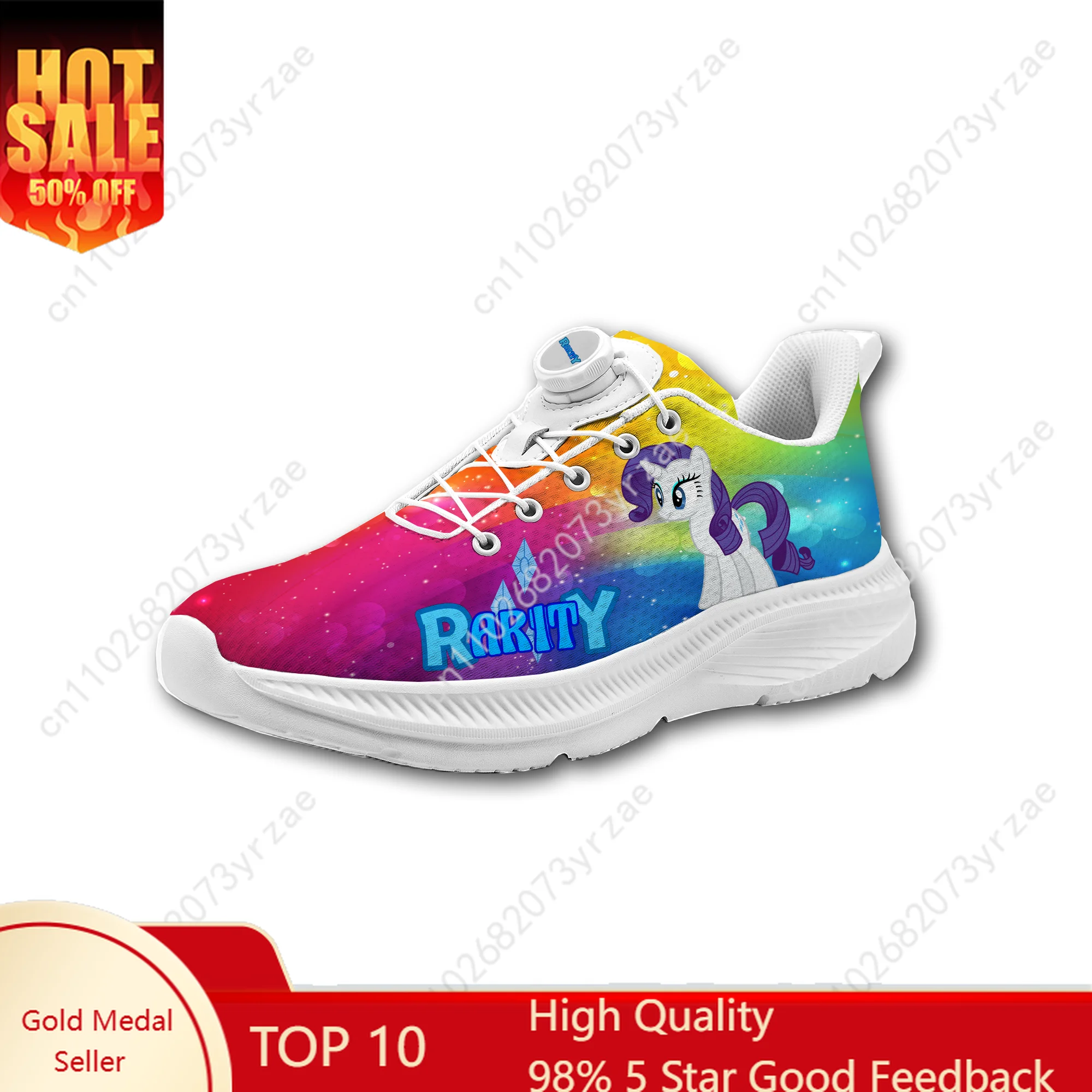 

Rarity Sneakers Man Woman Sneaker My Little Pony Friendship Is Magic Fashion Comfortable Custom Shoe Cosplay Footwear