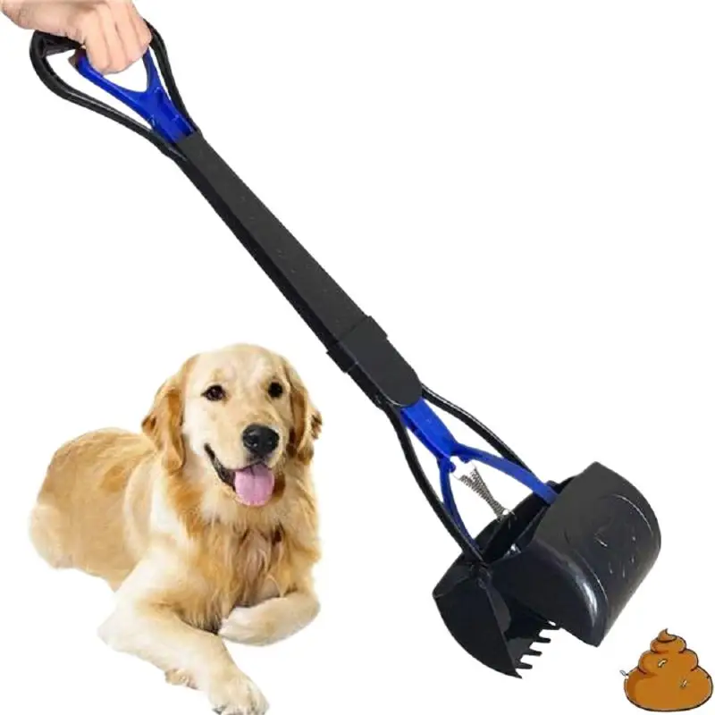 

Pooper Scooper For Dog Jaw Clamp Heavy Duty Long Handle Poop Scooper For Dog Puppy Waste Picker Pet Cleaning Shovel Tools