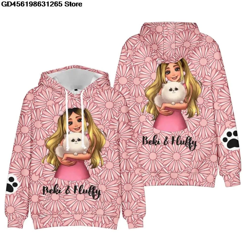 New Children Hooded Rebekah Wing Merch Beki & Fluffy  Boy Girls Sweatshirt Kids Tops Women's Pullover Tops Anime  Y2K Hoodies