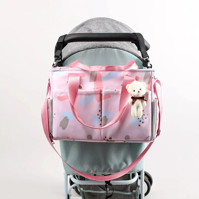 Fashion Wet Mummy Bag Waterproof Diaper Bag Washable Cloth Diaper Baby Bag Reusable Wet Bags Organizer For Mom Maternity Package