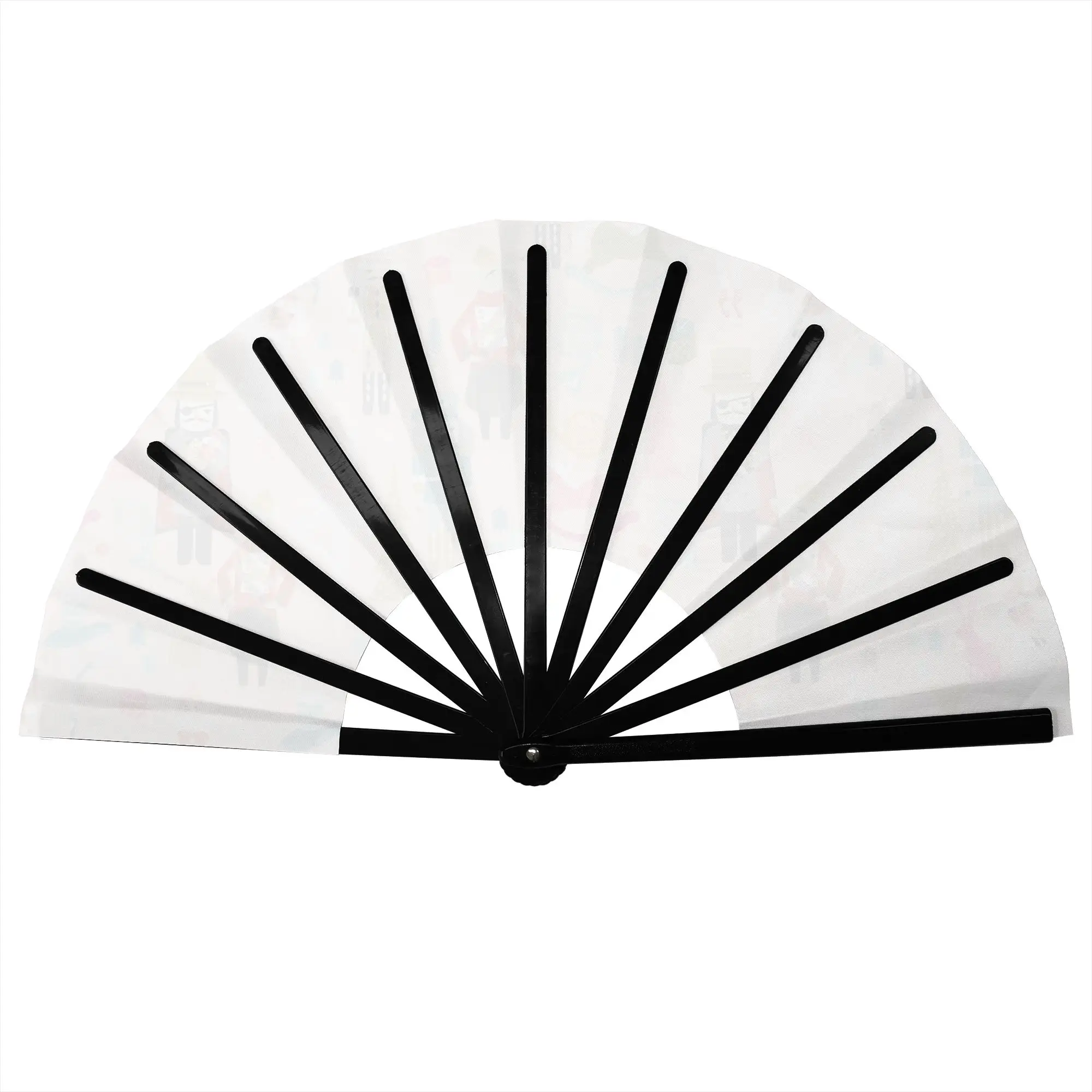Nutcracker Ballet Dancer  Stylish Hand Fan  Men  Printed Polyester Fan Trendy For Dancing Gift