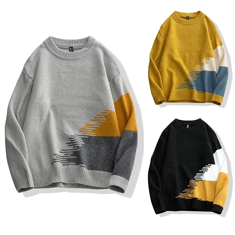 

Men's Sweater Standard Cashmere Regular Full Casual V-Neck Pullovers New In Hoodies Sweatshirts Autumn and Winter Hot Sale