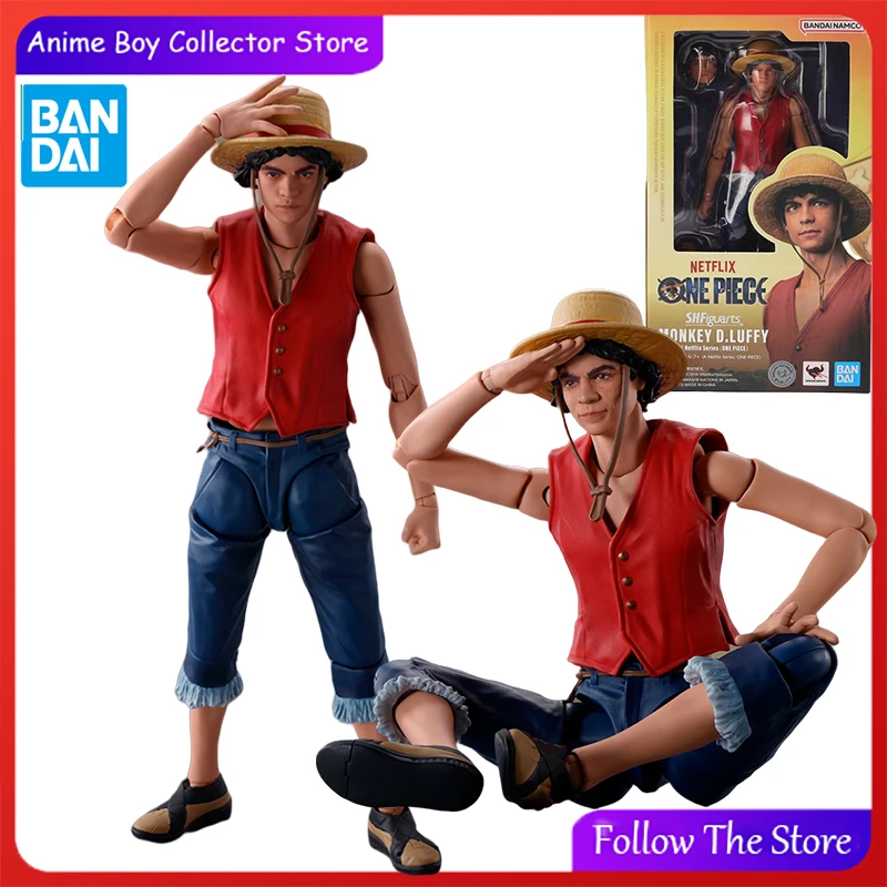 

Bandai S.H.Figuarts Model Kit Monkey D. Luffy Action Figure ONE PIECE Amine Figures Collectible Model Gifts for Boys