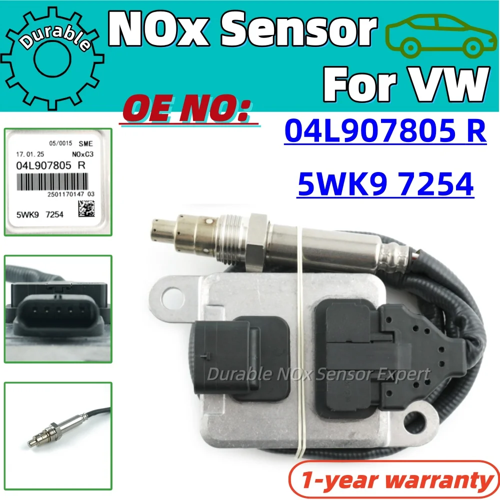 

04L907805R 5WK97254 Nitrogen Oxide Nox Sensor for Skoda SUPERB III VW PASSAT B8