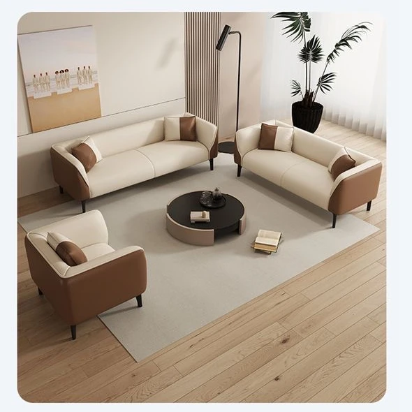 Modern Style Minimalist Living Room Furniture Lazy Sofa Home Furniture Multifunctional Double Sofa