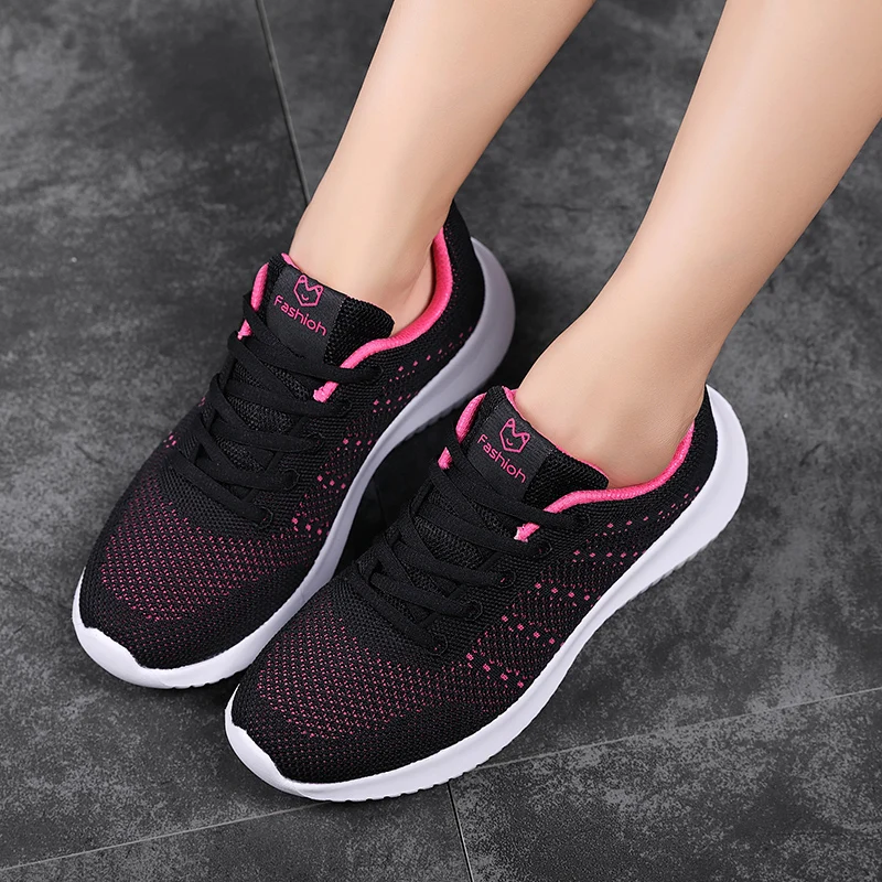 Sneakers Lightweight Women's Running Shoes Comfortable Breathable Fashion Outdoor Casual Sport Footwears Soft