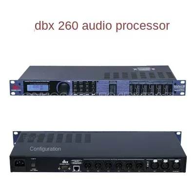 DBX PA/PA2/260 Professional Digital Audio Processor 3 in 6 out Speaker  Matrix Signal