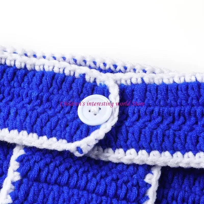 

3pcs Baby Shorts Hat Football Set Newborn Photograph