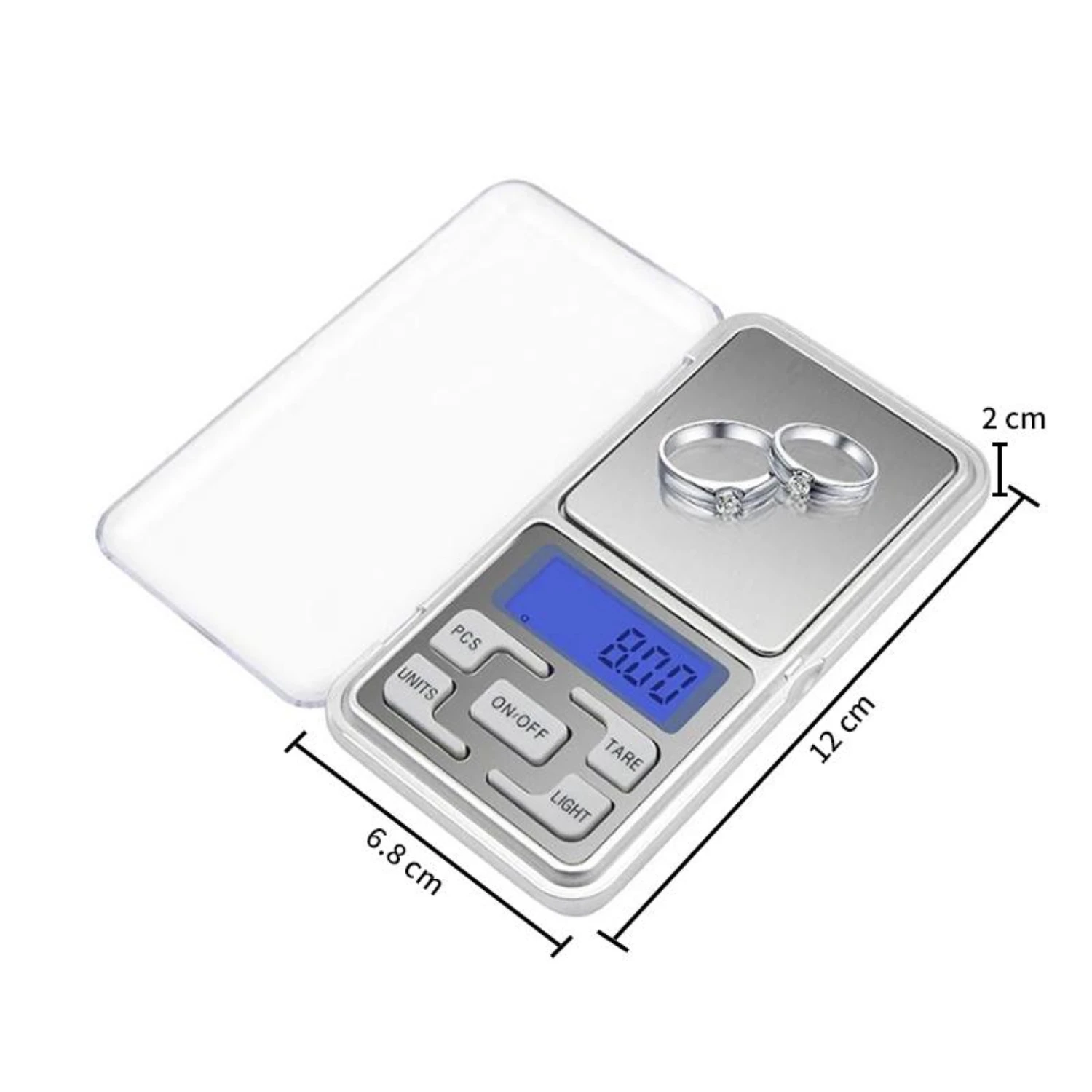 High Precision Electronic Scales for Gold, Sterling Silver, and Jewelry, Mini Pocket Size with Gram Accuracy of 0.01g, Available