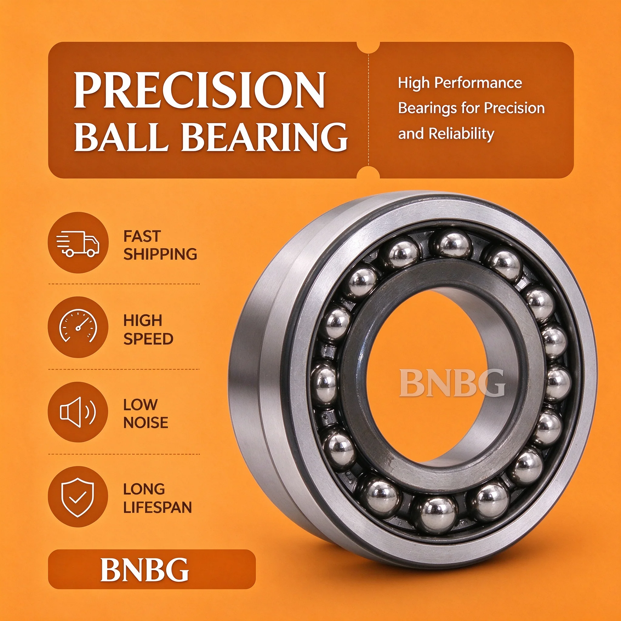 NSKSelf-Aligning Ball Bearing K 1224 1226 1228 Self Aligning Bearing Double Row Bearing Conveyor Bearing Industrial Bearing