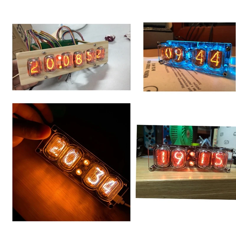 Imagem -06 - Nixie Digital Led Relógio com Ponto Decimal Glow Tube Novo In12 1pc