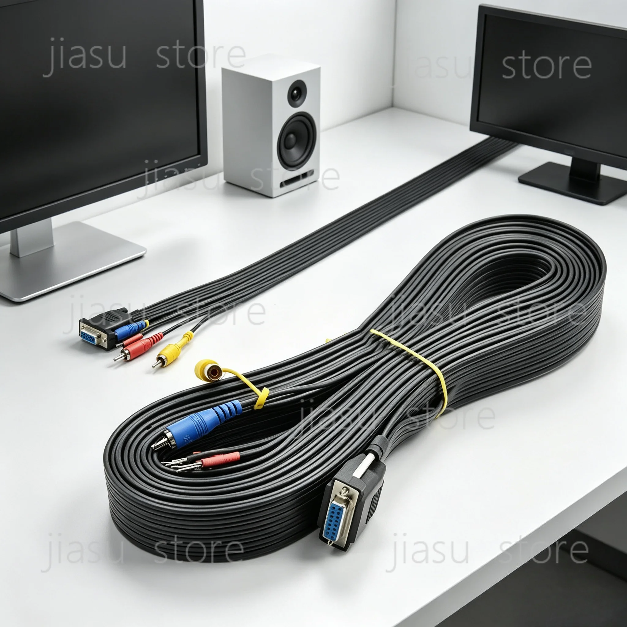 For Subwoofer Speaker Connection Cable Receiver Wire for Acoustimass 6/10/15 Series Home Theater Systems