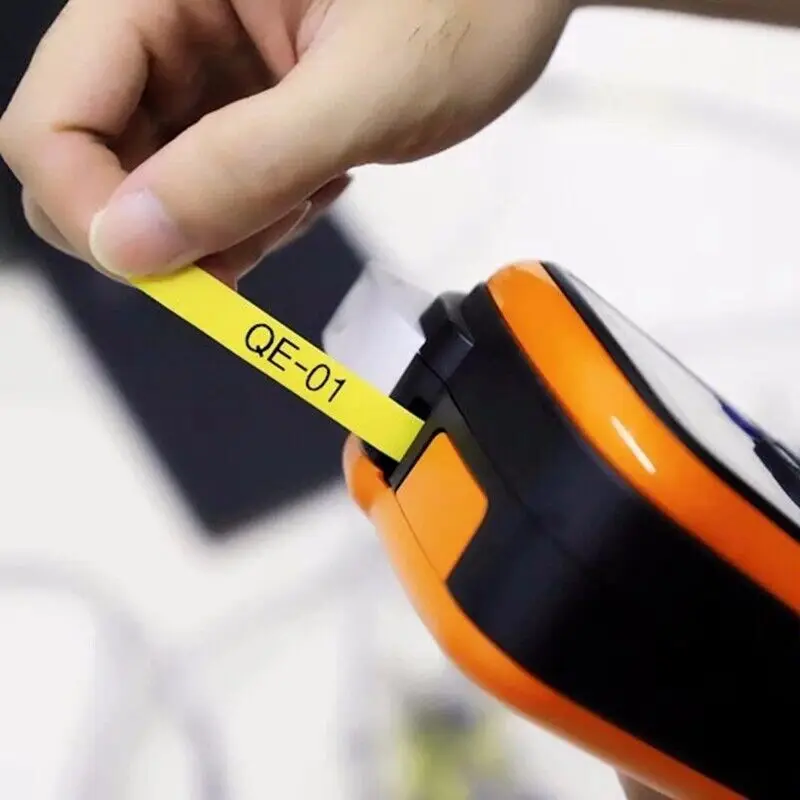 Лента для этикеток с термоусадочными трубками P Touch, 5 шт., совместимая с лентой Brother Hse211 Hse-221 Hs-231 Hse 5,8 мм для PT-E500 E300 H300