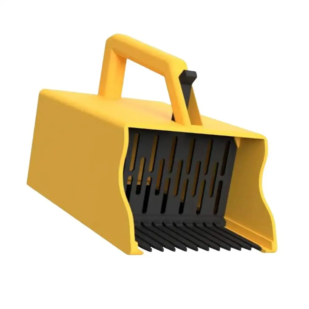 Yellow Blueberry Picker Berry Picking Compact Collection Harvester Shovel Tool Convenient Sturdy PP Berry Comb Outdoor - Image 3