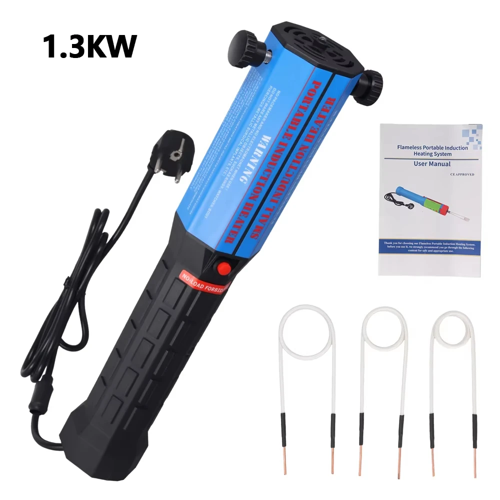 Podofo 1100W~1800W Magnetische Inductie Verwarmingselement Schroefverwijderaar Roestige Schroeven Verwijderingsgereedschap Handheld Verwarmingsgereedschap Draadmoer Verwijderaar