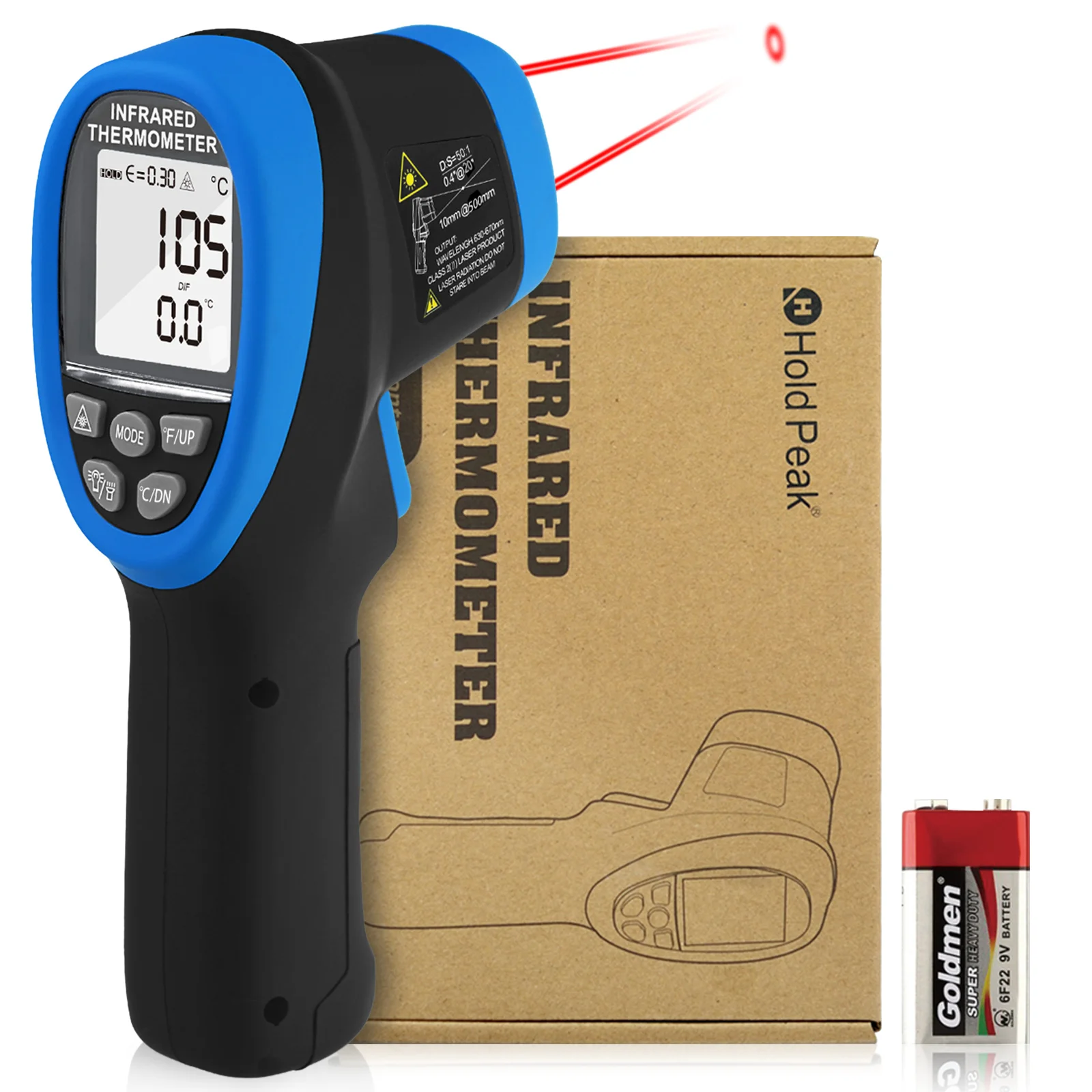 

Non-contact Infrared Thermometer Instruction Manual: Quick Start, Operation, Maintenance and Complete Specifications