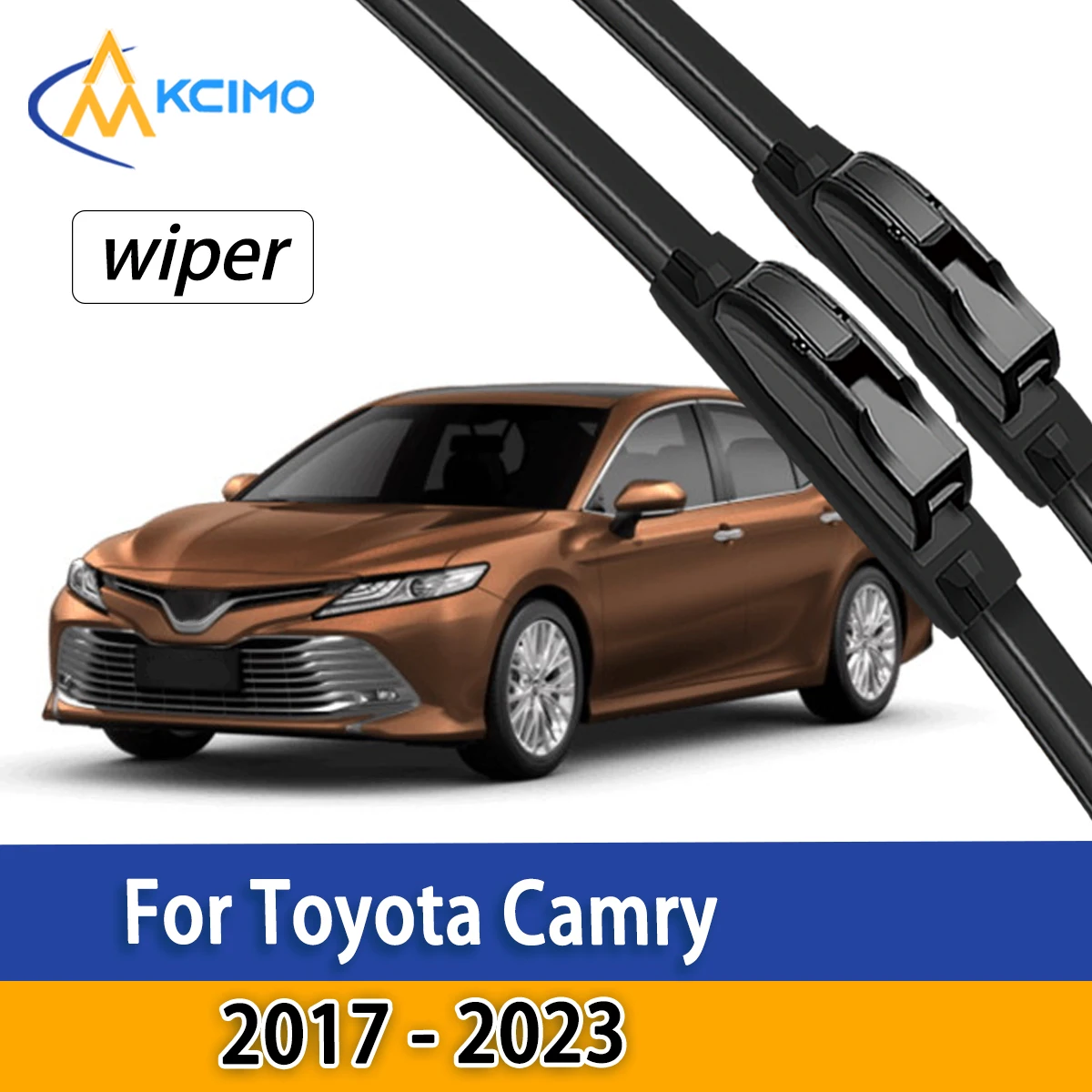 

Durable High Performance Wipers For Toyota Camry XV70 2017-2023 Front Windscreen Wiper Replacement Full Set