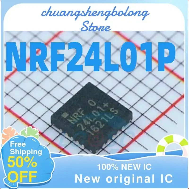 5PCs NRF24L01P-R nrf24l01 nrf24l01p new original IC