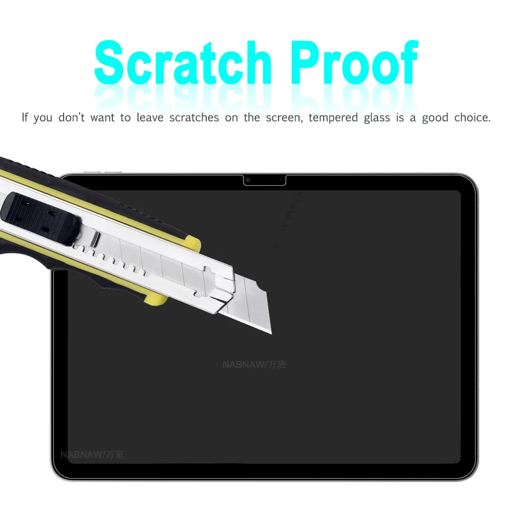 Anti Scratch HD protetor de tela para iPad, vidro temperado, película protetora, 13 ", ar 13, 2024, 2 pcs