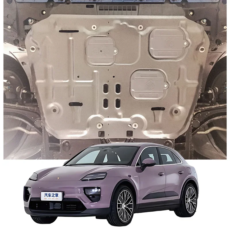

Для Porsche Macan EV 3D сплав Защита основания двигателя Щит от брызг Брызговик Коробка передач под крылом Крышка доски Аксессуары