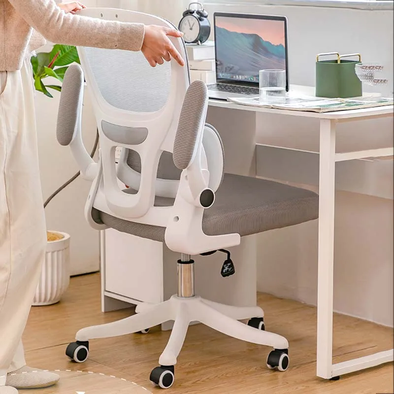 Silla De oficina De soporte barata, respaldo, silla De oficina móvil para ordenador con ruedas, muebles modernos para juegos