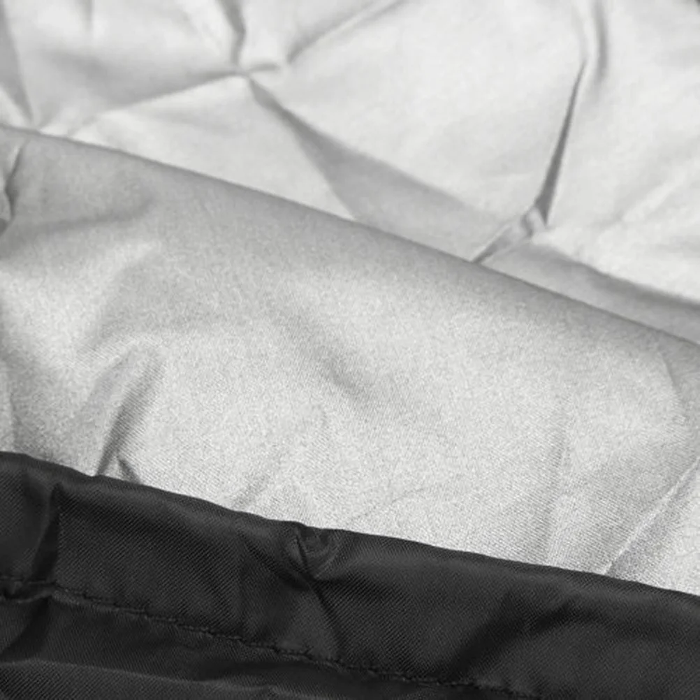 

1pc Oxford Fabric Heater Cover 221X53X61Cm Waterproof Dustproof For Outdoor Garden Courtyard Use Lightweight Foldable Durable