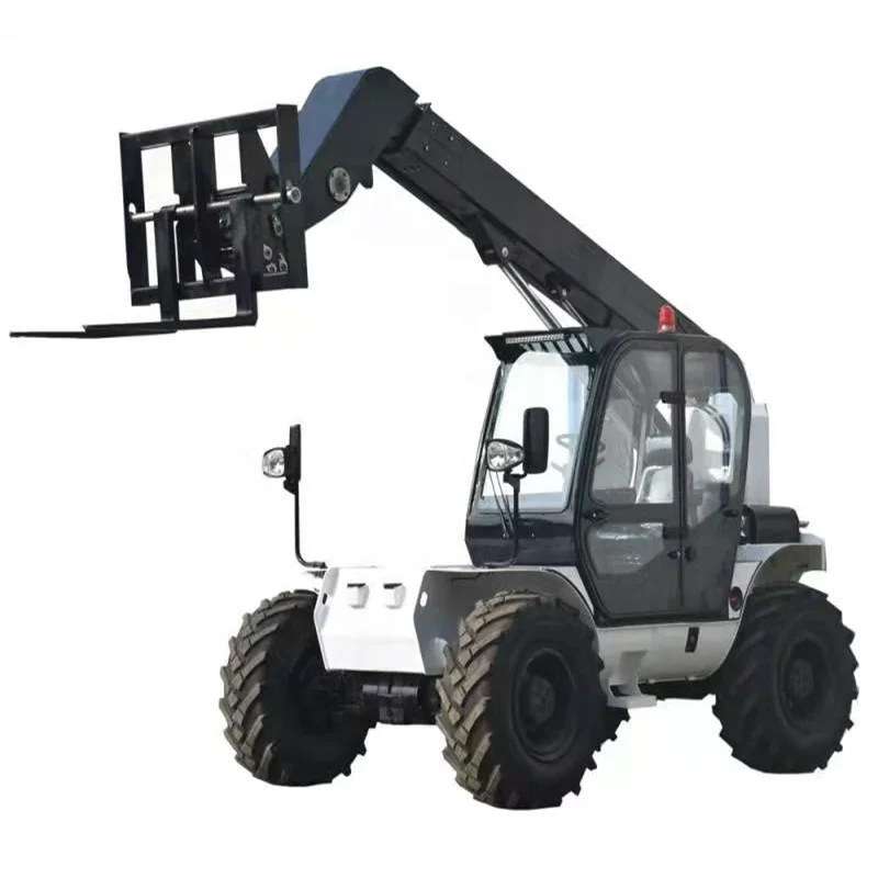 Factory electric telescopic forklift remote control processor with fork and bucket for sale
