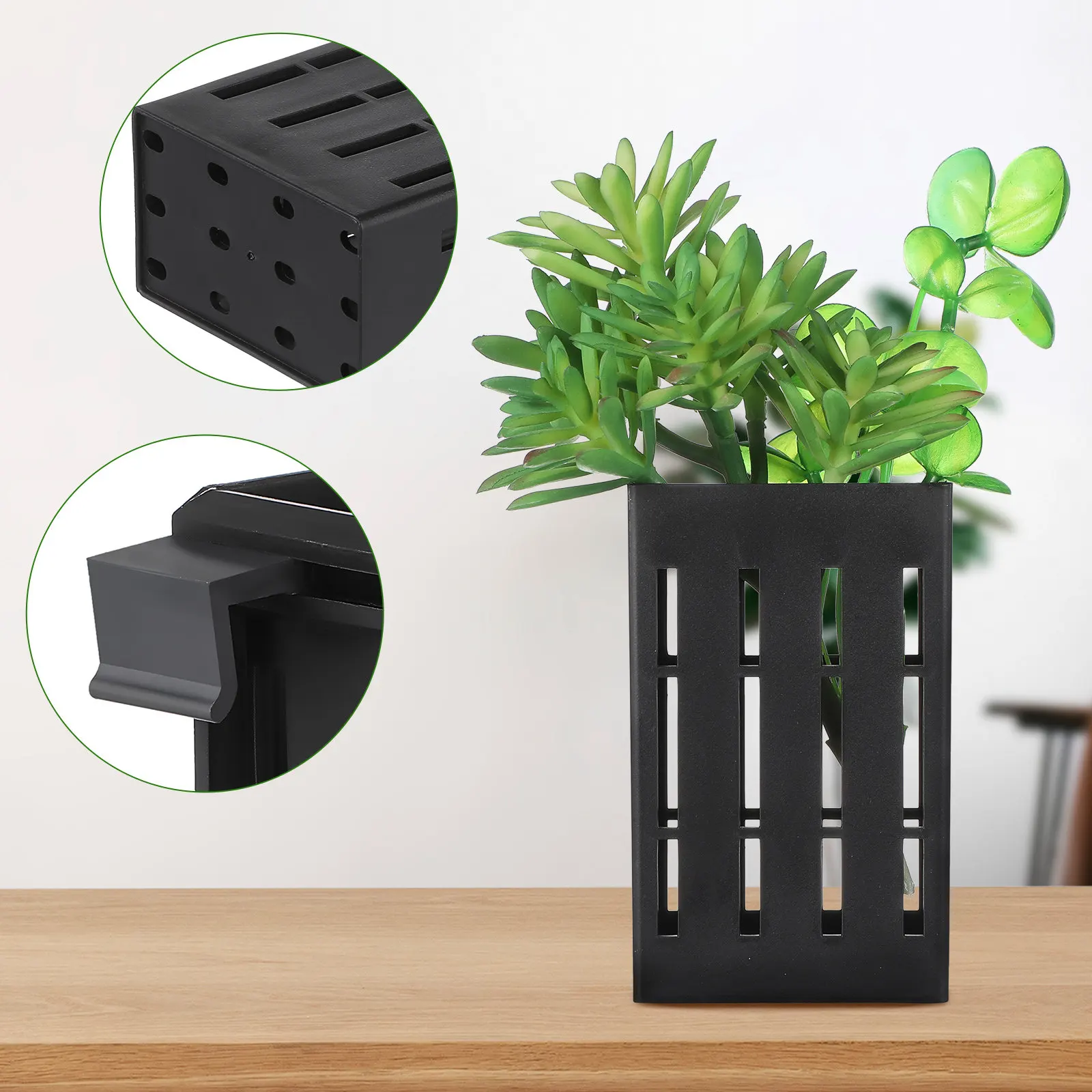 10Pcs Hanging Aquarium Plant Basket for Water Growth Wall-Mounted Fish Tank Planter Aquatic Plant Holder Aquarium