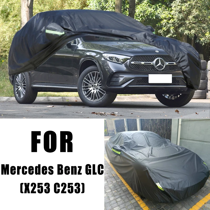 

For Mercedes Benz GLC X253 C253 Car Covers 6-in-1 Waterproof Dustproof UV Proof Snowproof Scratch Resistant Protection