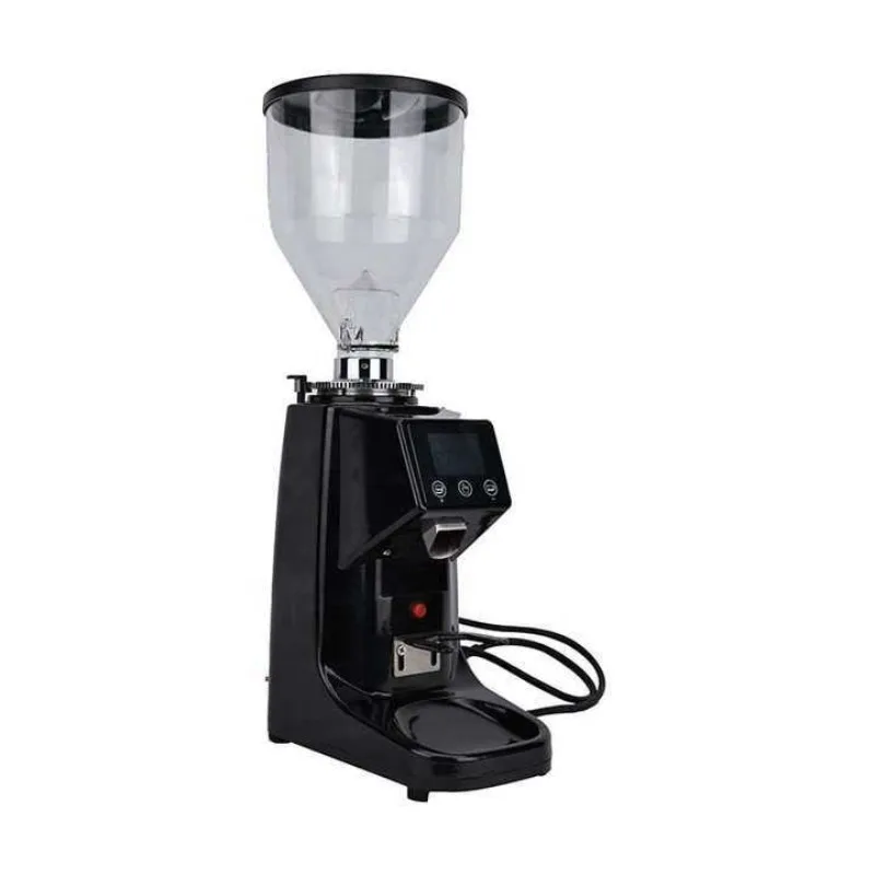 Professional Electric Coffee Grinder Espresso Bean Burr Grinding Machine Commercial Home Use Coffee Bean Crusher Powder Milling